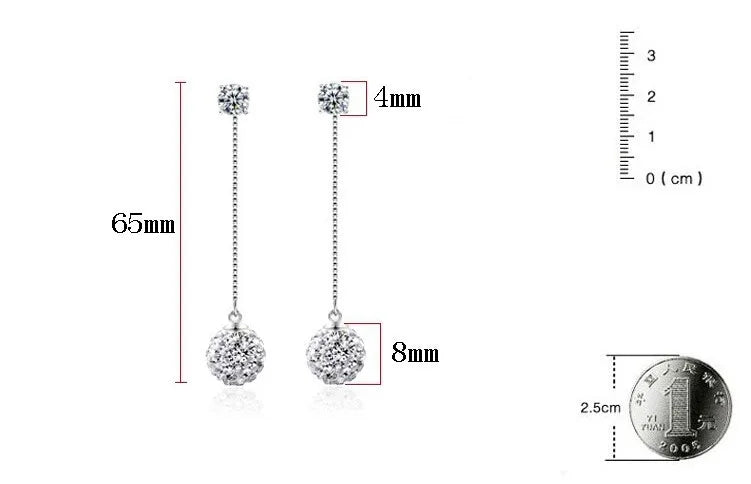 Crystal Drop Earrings - Shop with Ameera