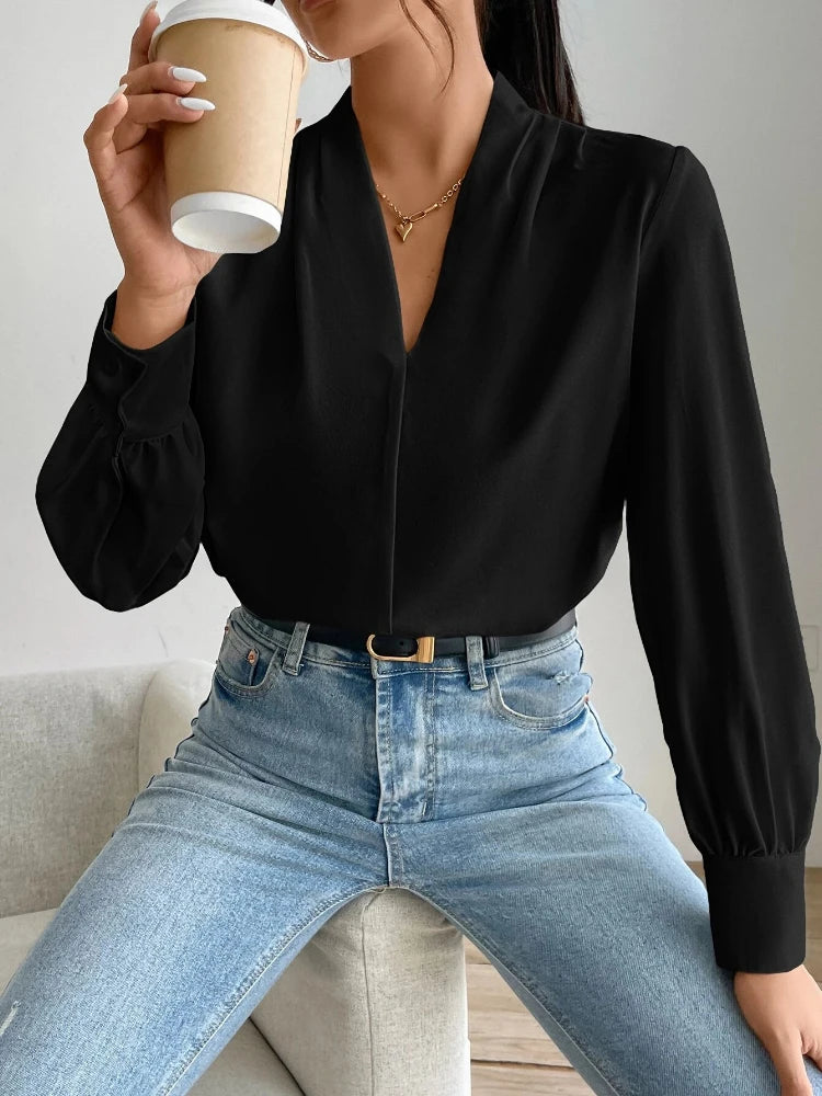 Long Sleeve Blouses