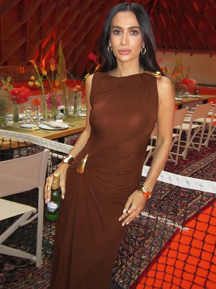 Sleeveless Maxi Dress