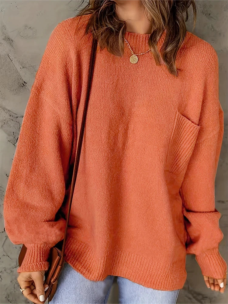 Orange Sweater