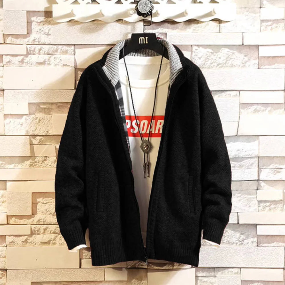 Fleece Loose Cardigans - Shop with Ameera