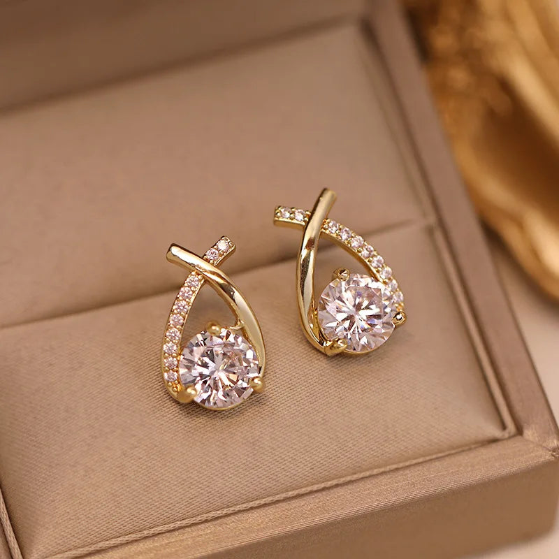 Moissanite Fishtail Earring - Shop with Ameera