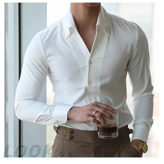 Wrinkle-free Shirt - Shop with Ameera