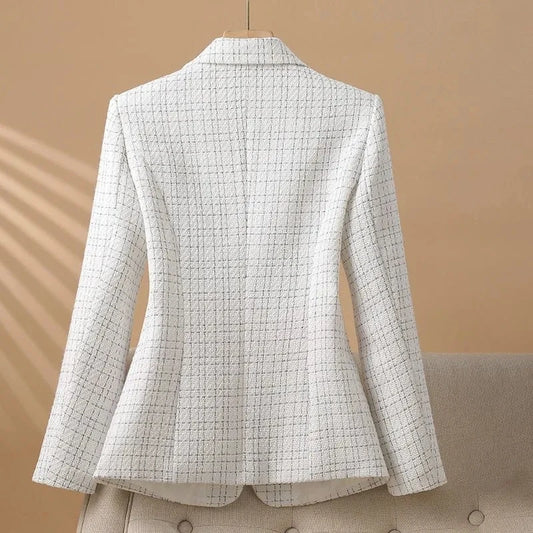Checkered Blazer - Shop with Ameera