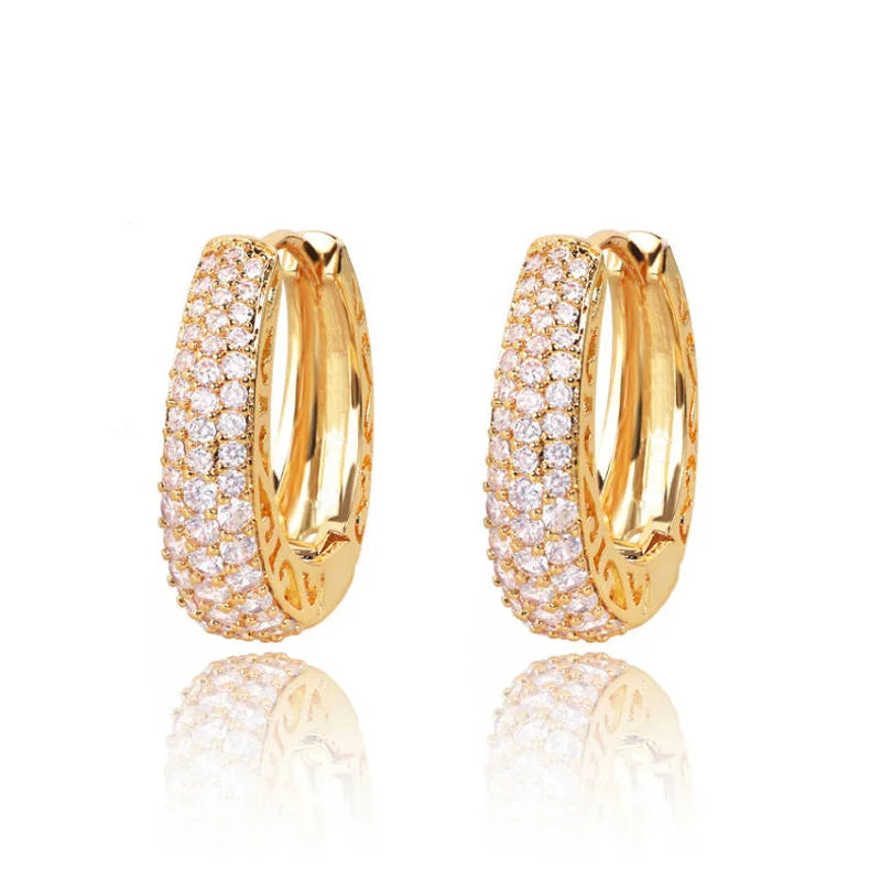 CZ Stone Earrings - Shop with Ameera