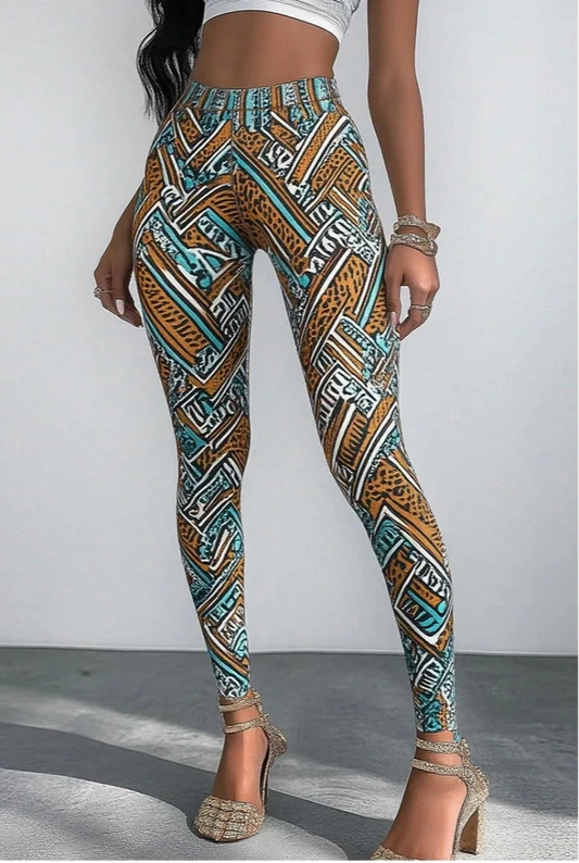 Graphic Leggings - Shop with Ameera