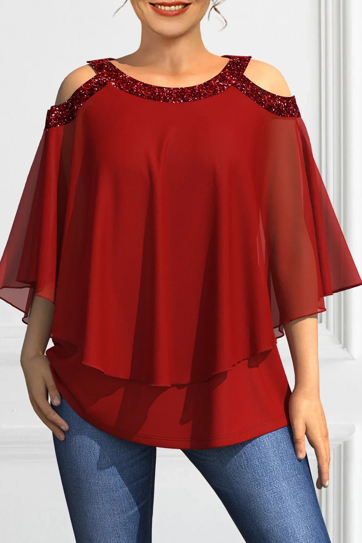 Red Blouse