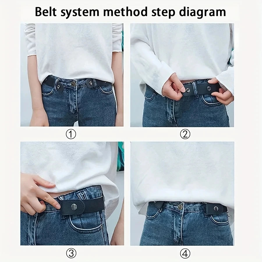 Unisex Buckle-Free Belts