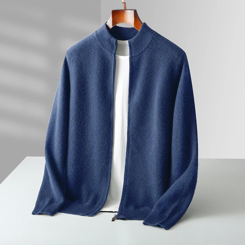 Mock Collar Cardigan - Shop with Ameera
