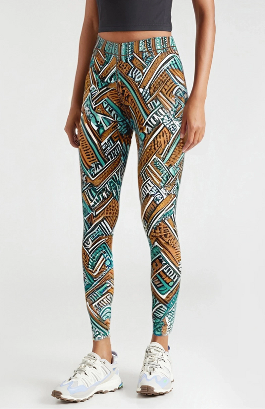 Graphic Leggings - Shop with Ameera