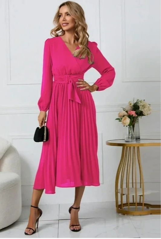 Pleated Dress - Shop with Ameera