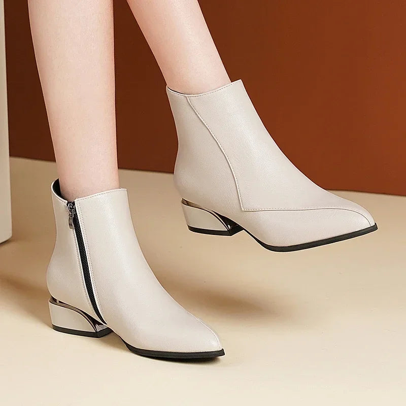 Low Heel Boots