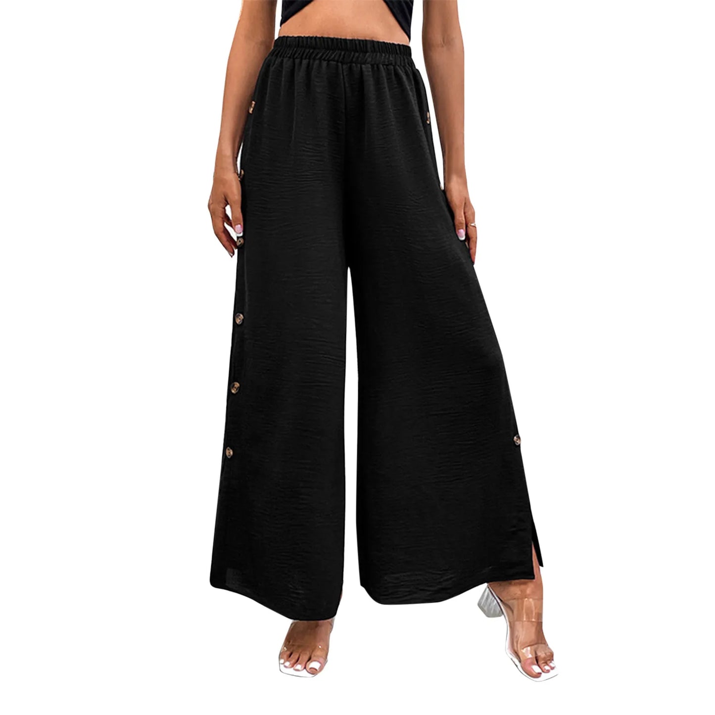 Side Slit Pants - Shop with Ameera