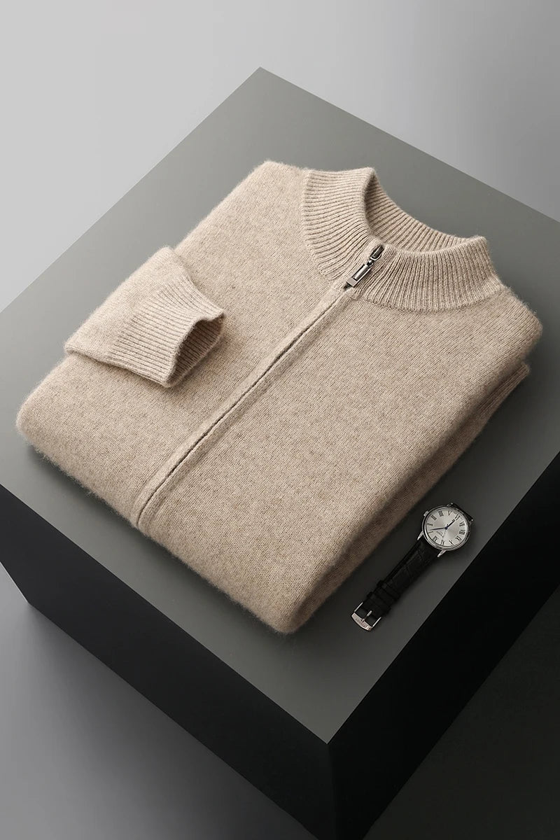 Mock Collar Cardigan - Shop with Ameera