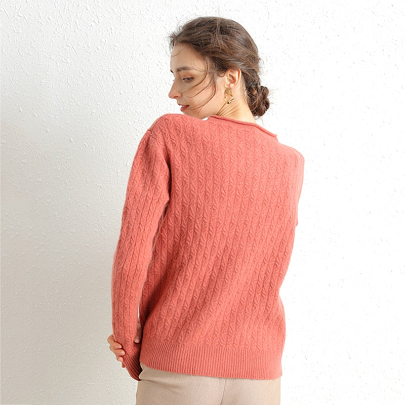 Merino Wool Blend Sweater - Shop with Ameera