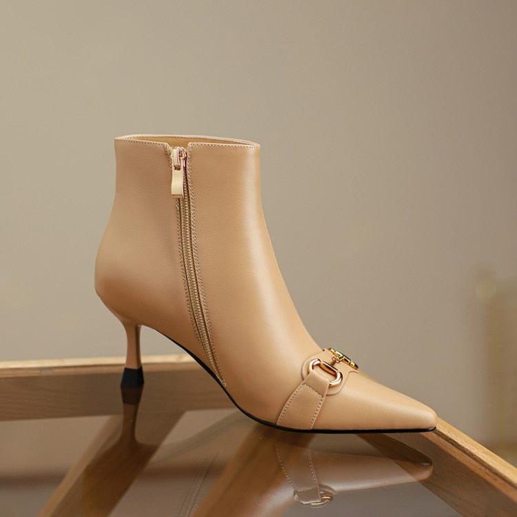 Pointed Toe Bootie - Shop with Ameera