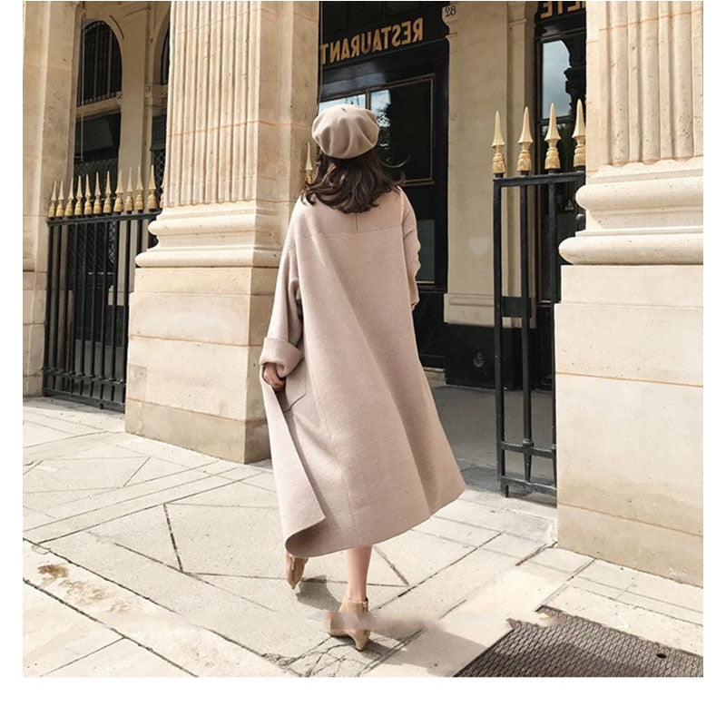 Long Oversized Coat - Shop with Ameera