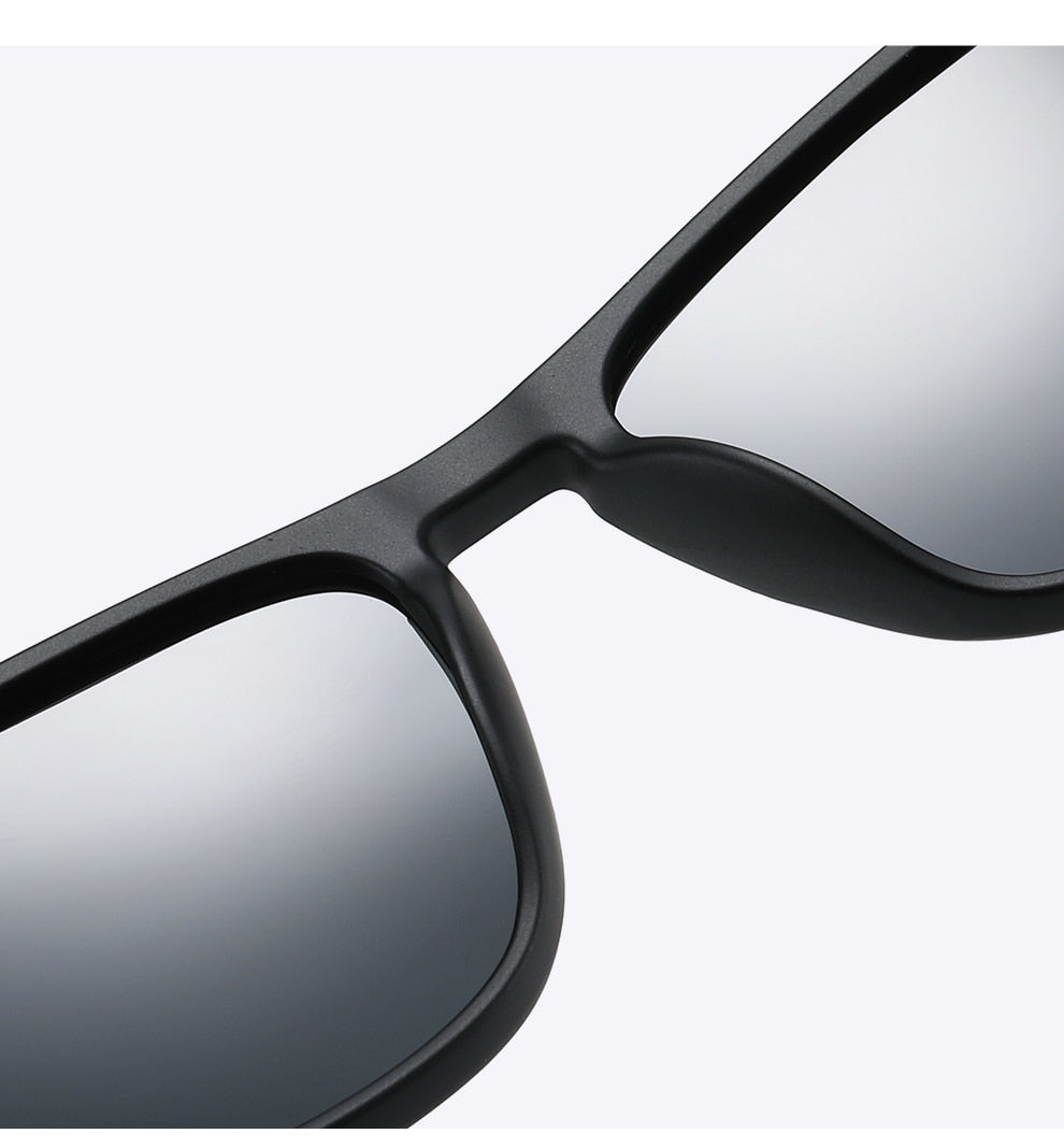 Unisex Polarized Square Sunglasses