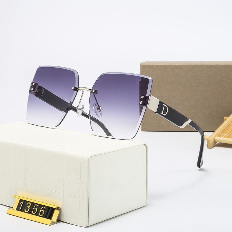 Rimless Square Sunglasses - Shop With Ameera