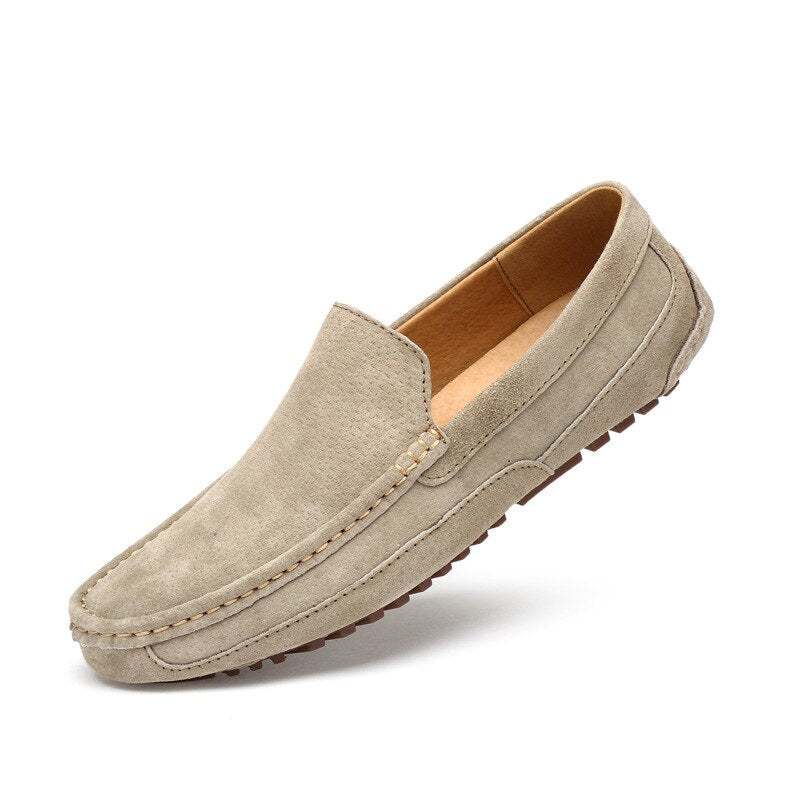 Slip-On Suede Loafers - Shop With Ameera