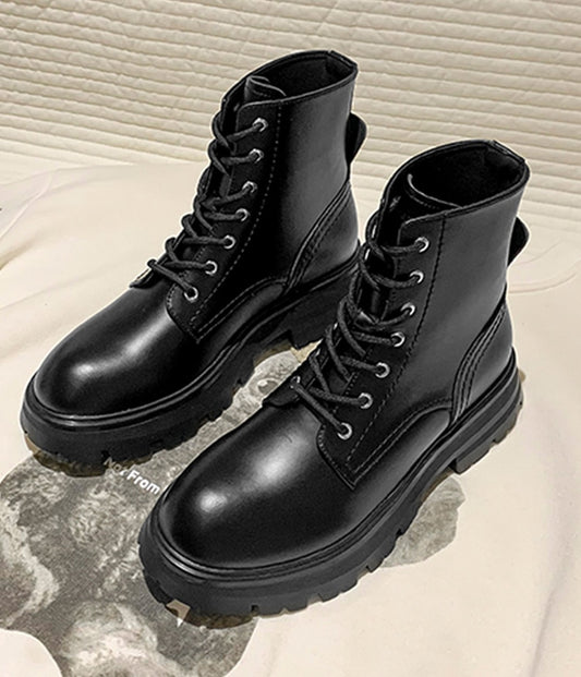 Chunky Combat Boots - Shop With Ameera